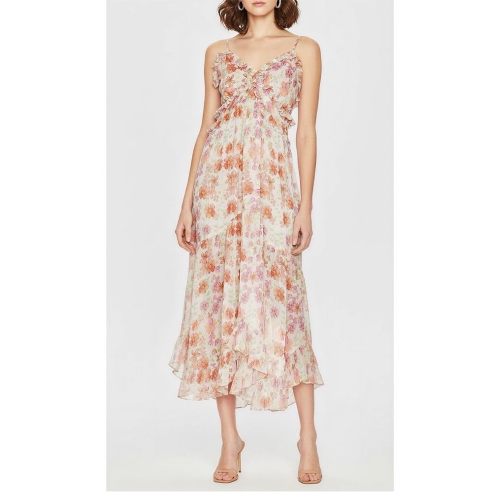 MISA LOS ANGELES Adrienne Dress, Cora Flora Size M